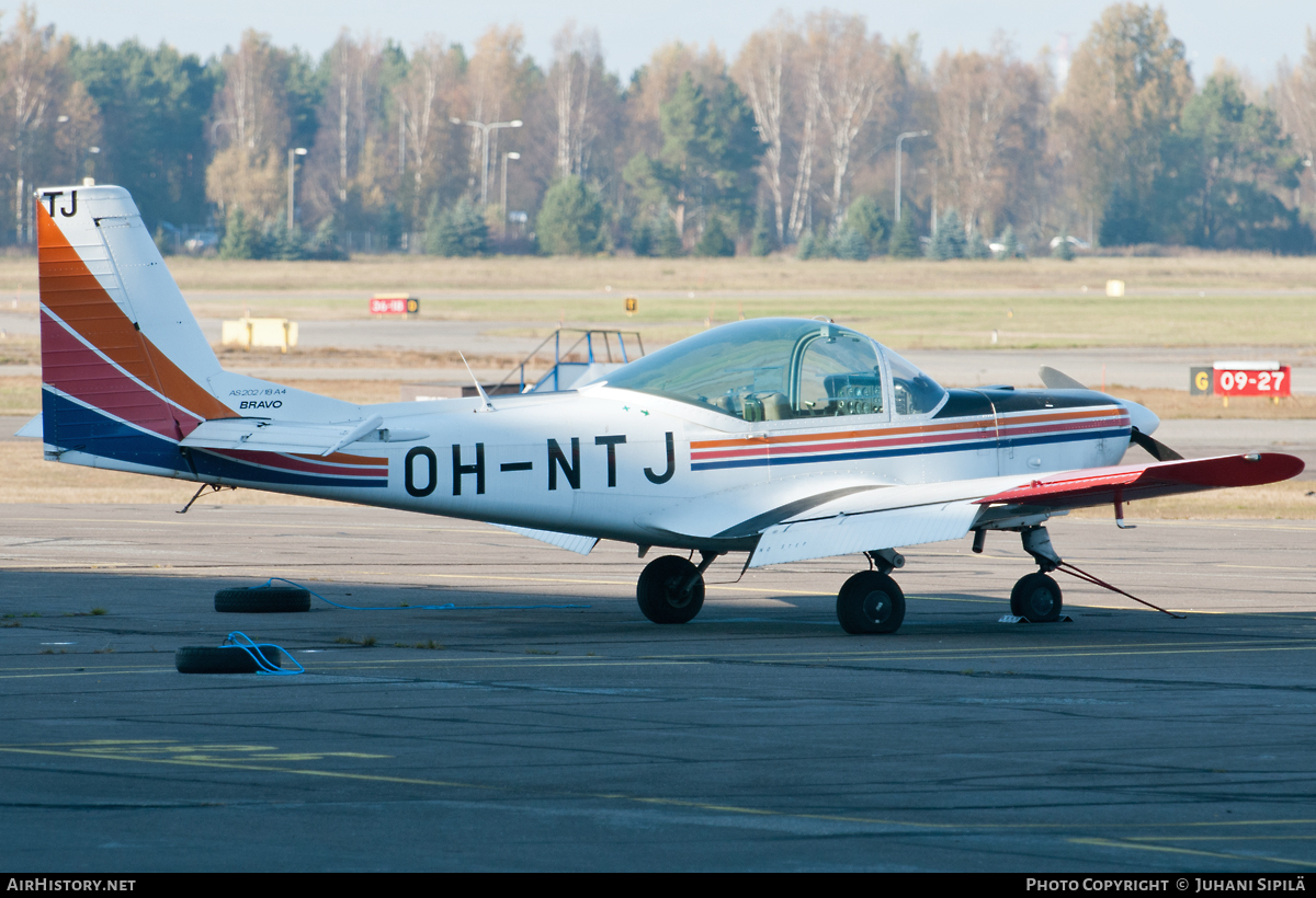 Aircraft Photo of OH-NTJ | FFA AS-202/18A-4 Bravo | AirHistory.net #109981