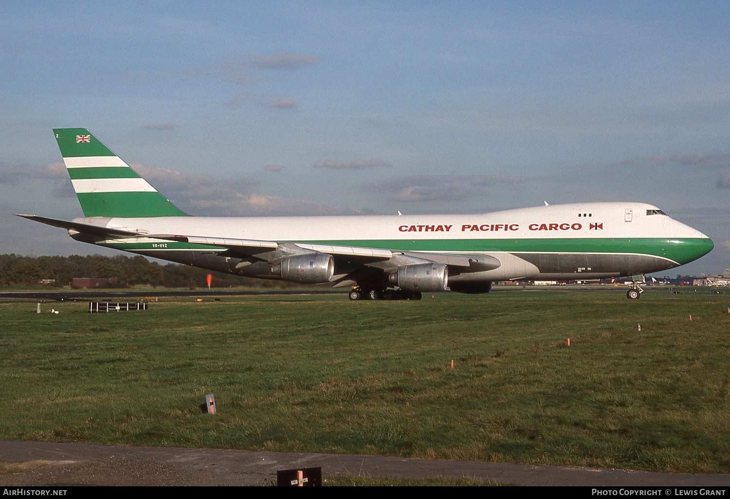 Aircraft Photo of VR-HVZ | Boeing 747-267F/SCD | Cathay Pacific Airways Cargo | AirHistory.net #110007