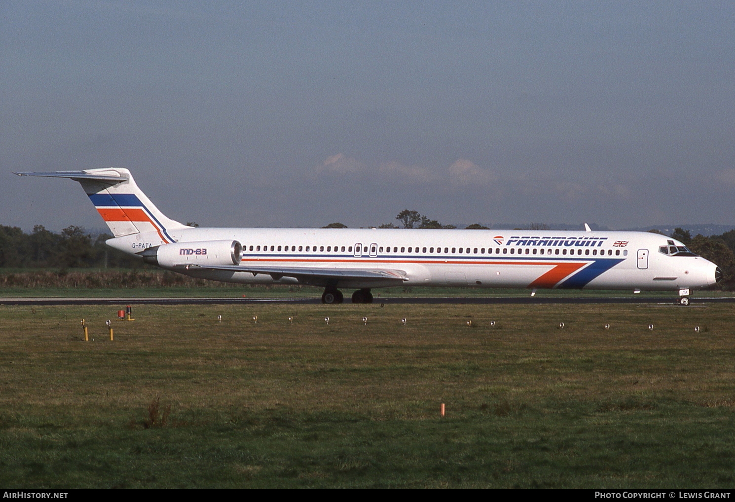 Aircraft Photo of G-PATA | McDonnell Douglas MD-83 (DC-9-83) | Paramount Airways | AirHistory.net #110012