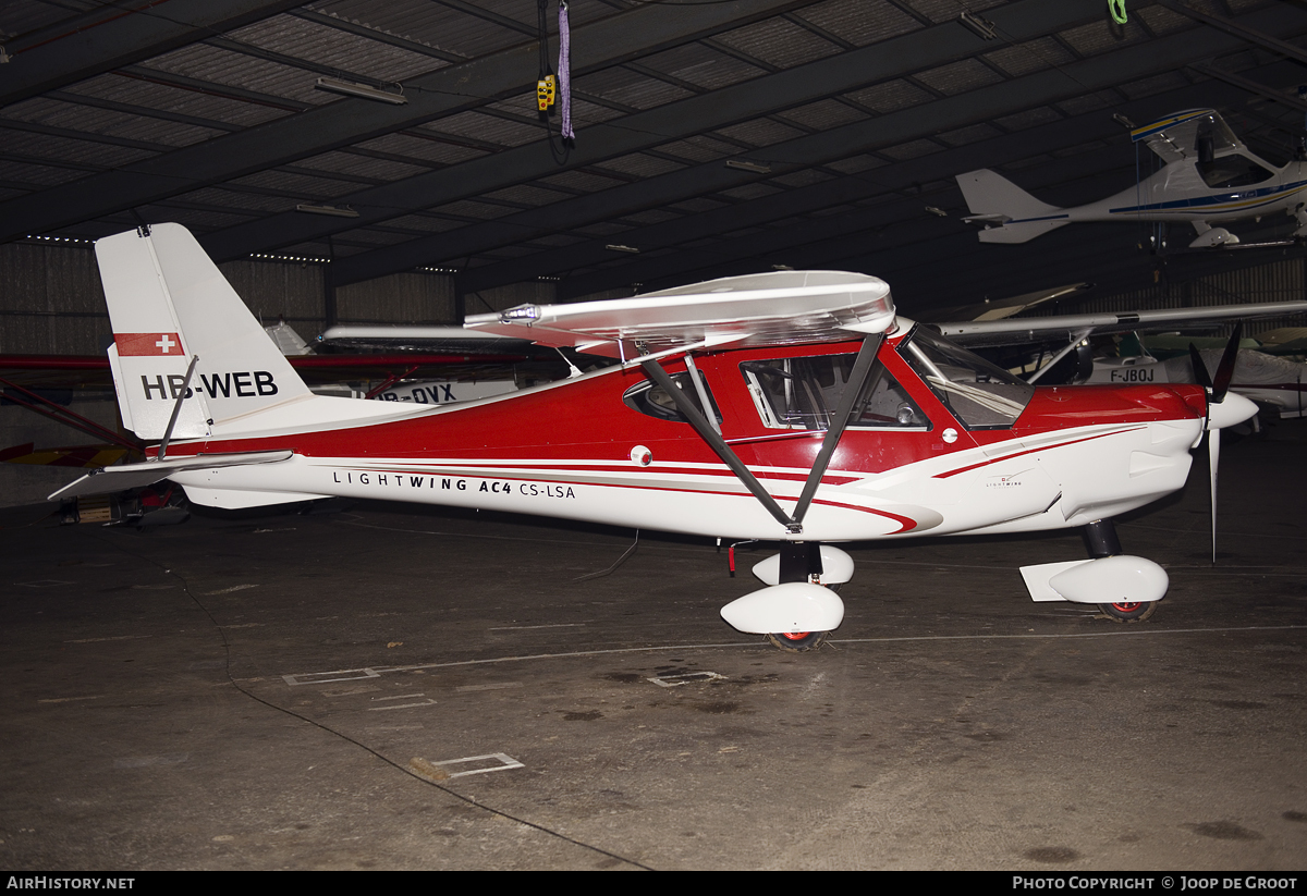 Aircraft Photo of HB-WEB | Lightwing AC4 CS-LSA | AirHistory.net #110017