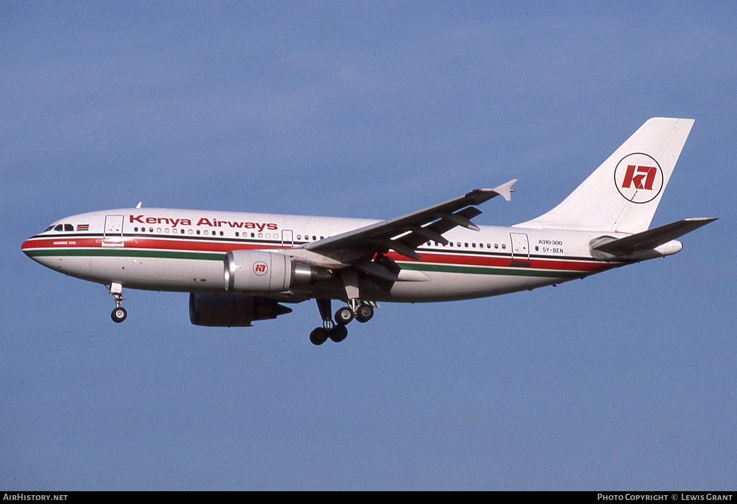 Aircraft Photo of 5Y-BEN | Airbus A310-304 | Kenya Airways | AirHistory.net #110023