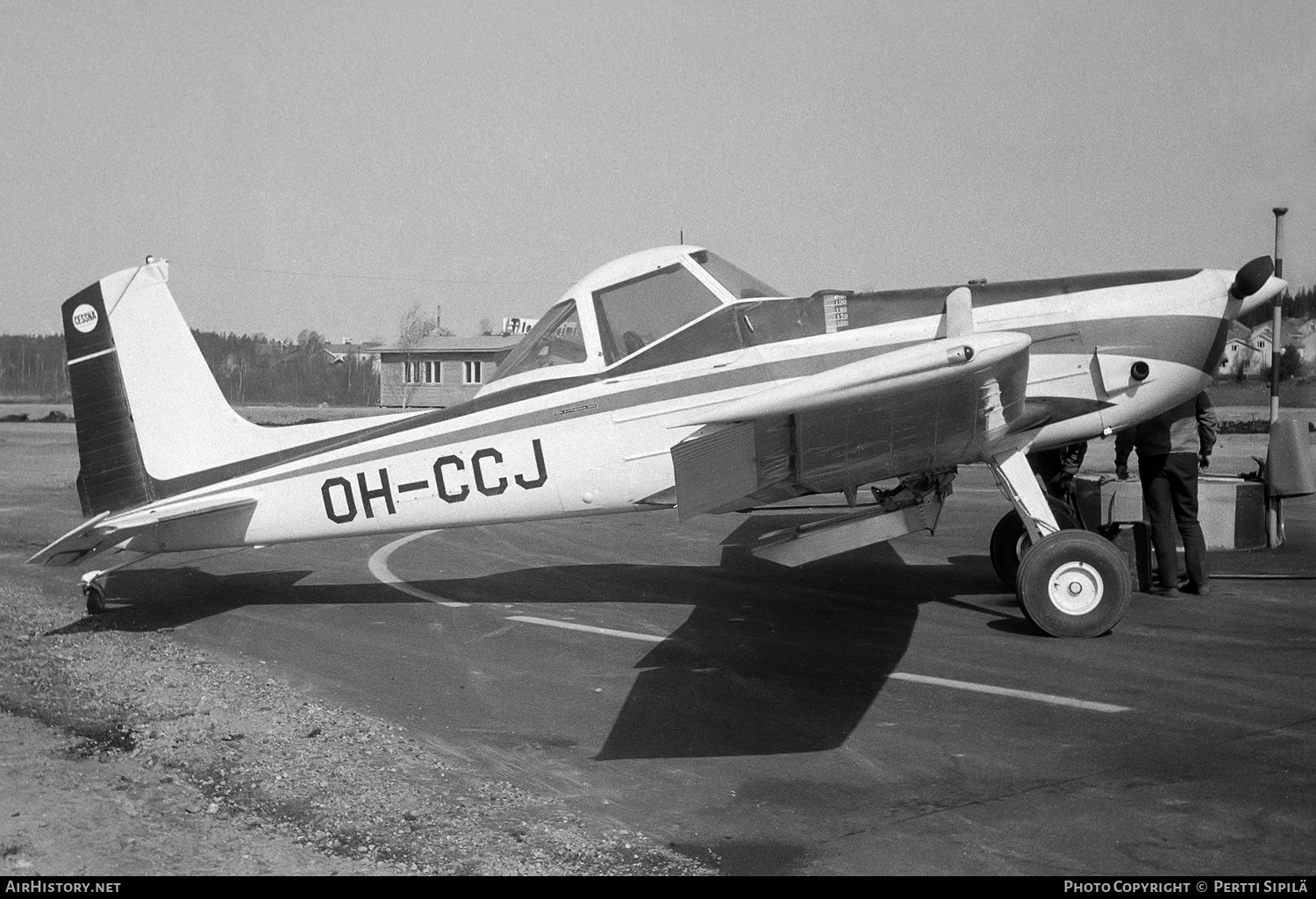 Aircraft Photo of OH-CCJ | Cessna A188 AgWagon 300 | AirHistory.net #110027