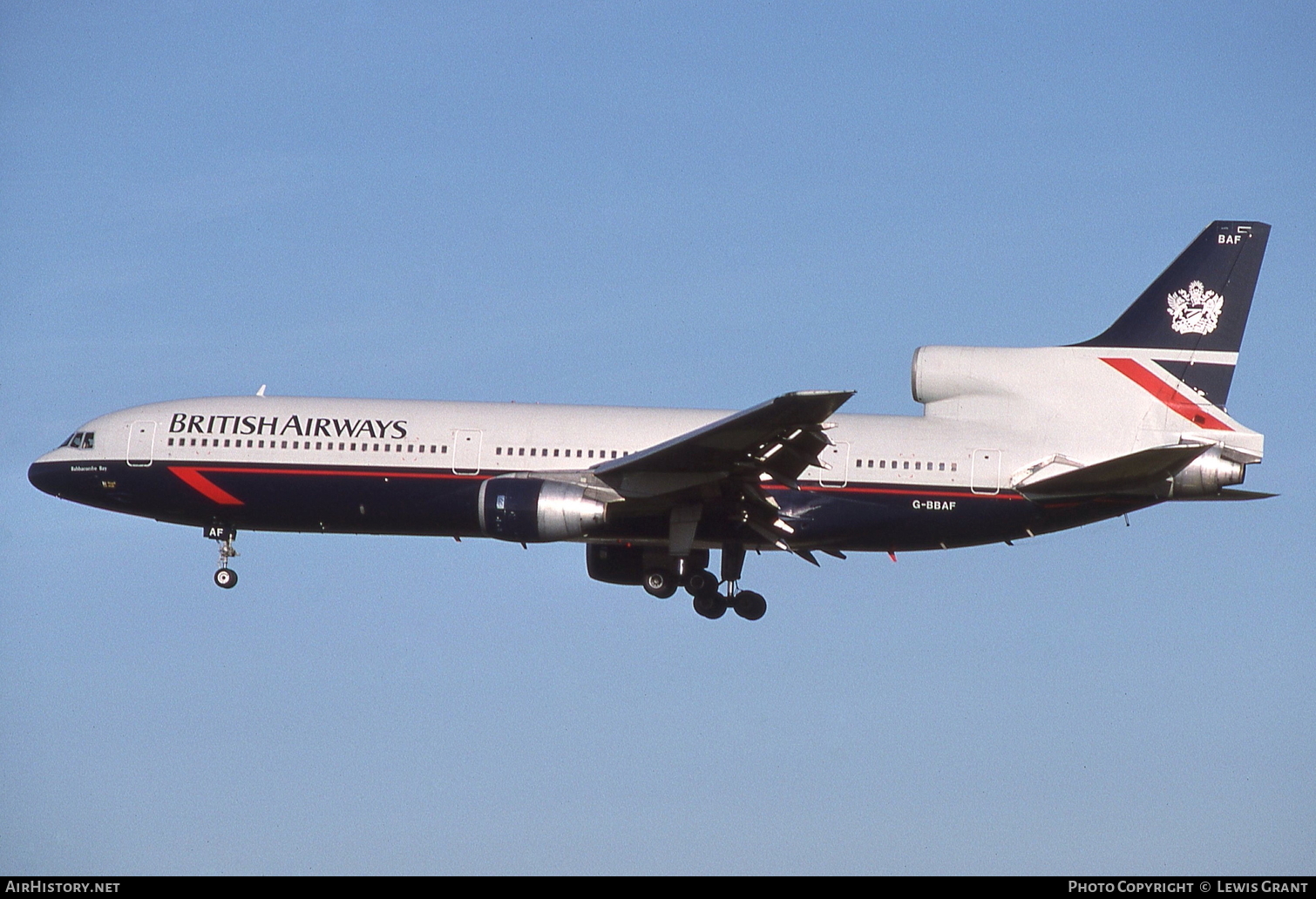 Aircraft Photo of G-BBAF | Lockheed L-1011-385-1 TriStar 1 | British Airways | AirHistory.net #110047