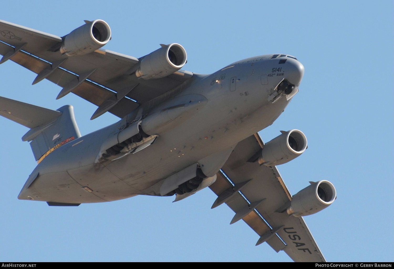 Aircraft Photo of 05-5141 / 55141 | Boeing C-17A Globemaster III | USA - Air Force | AirHistory.net #110050