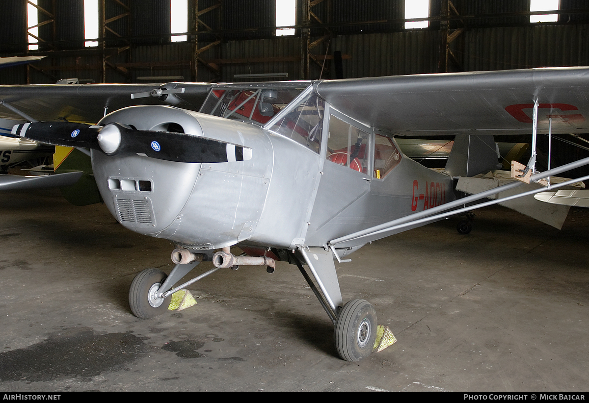 Aircraft Photo of G-AOCU | Taylorcraft J Auster Mk5/Alpha | AirHistory.net #110056