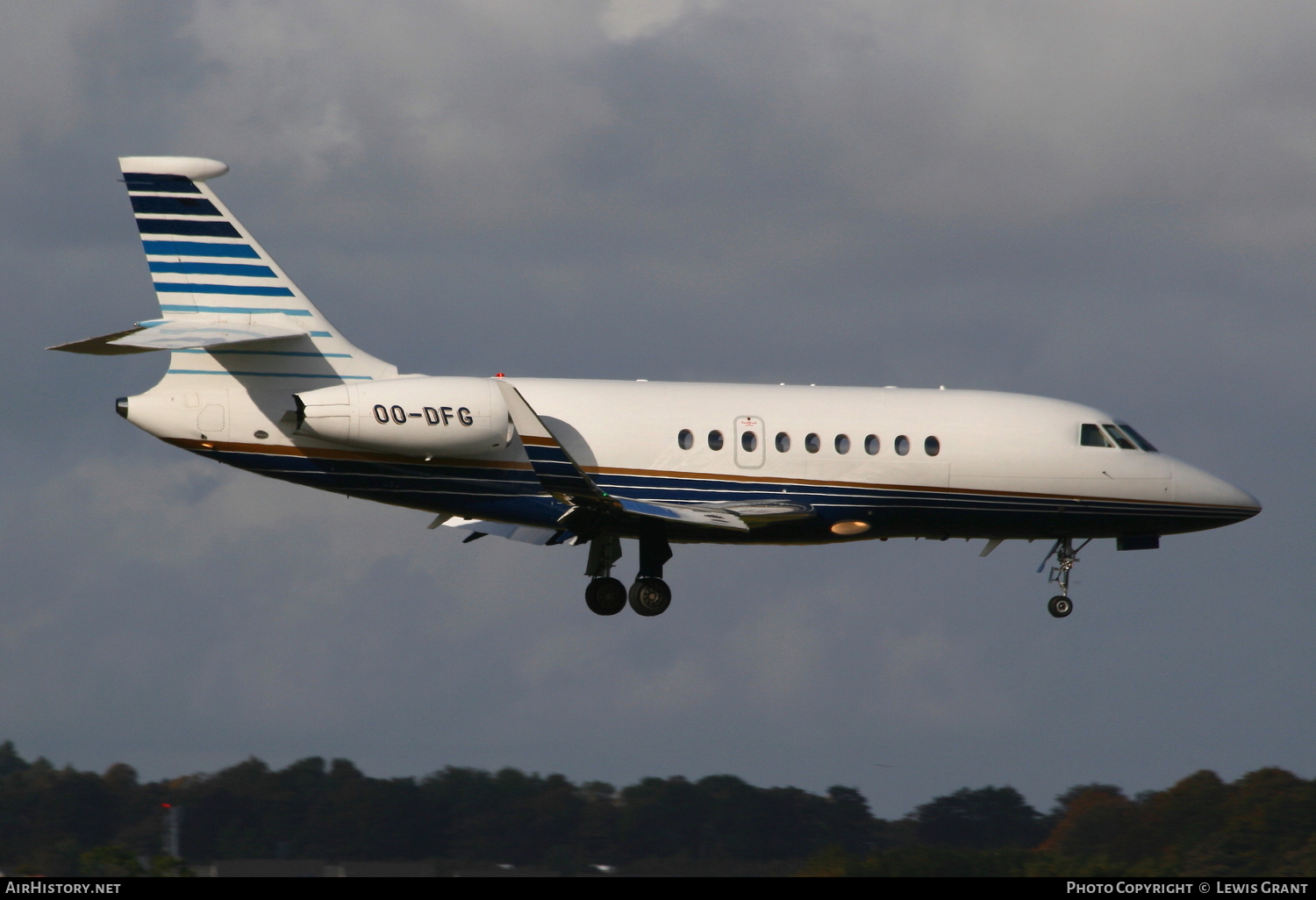 Aircraft Photo of OO-DFG | Dassault Falcon 2000LX | AirHistory.net #110059