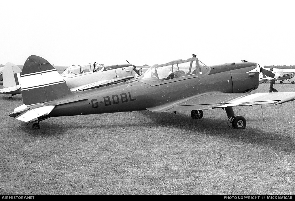 Aircraft Photo of G-BDBL | De Havilland DHC-1 Chipmunk Mk22 | AirHistory.net #110086