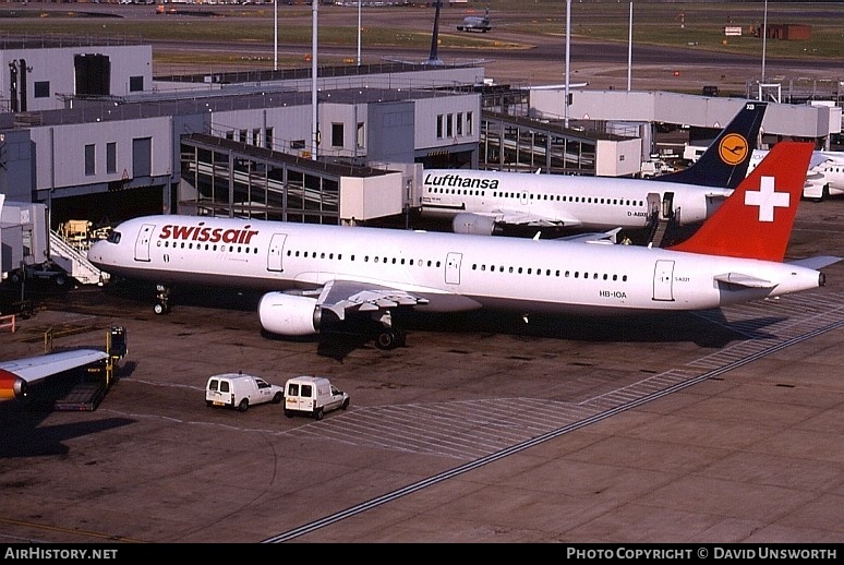 Aircraft Photo of HB-IOA | Airbus A321-111 | Swissair | AirHistory.net #110097