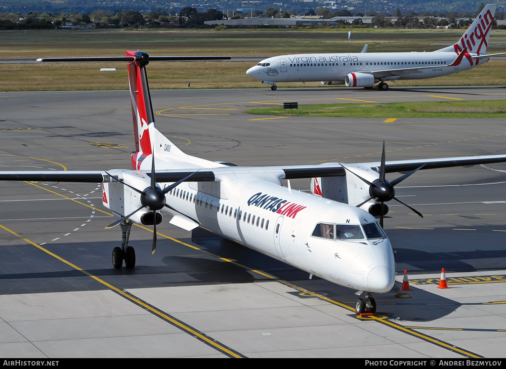 Aircraft Photo of VH-QON | Bombardier DHC-8-402 Dash 8 | QantasLink | AirHistory.net #110105