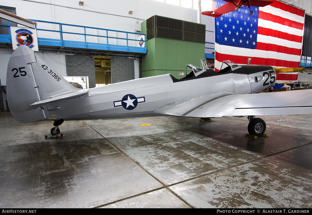 Aircraft Photo of 43-31365 | Fairchild PT-19A Cornell (M-62A) | USA - Air Force | AirHistory.net #110121