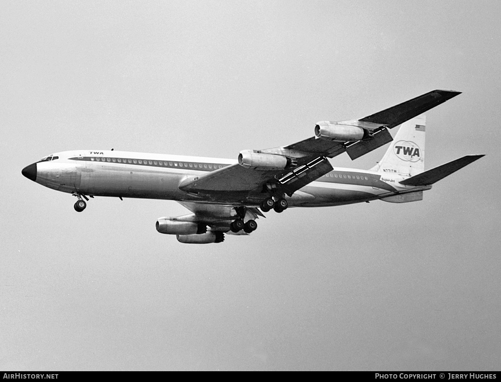 Aircraft Photo of N771TW | Boeing 707-331 | Trans World Airlines - TWA | AirHistory.net #110132