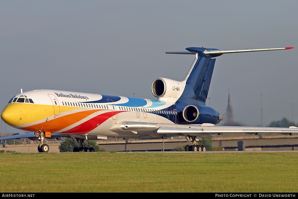 Aircraft Photo of LZ-HMW | Tupolev Tu-154M | Balkan Holidays Air - BH Air | AirHistory.net #110152