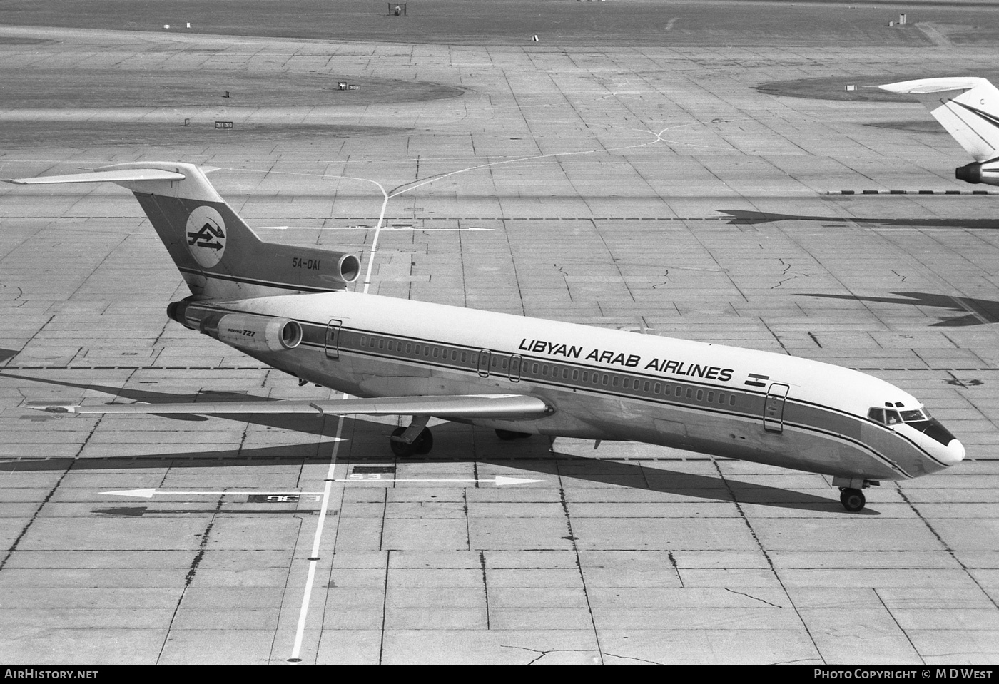 Aircraft Photo of 5A-DAI | Boeing 727-224 | Libyan Arab Airlines | AirHistory.net #110154