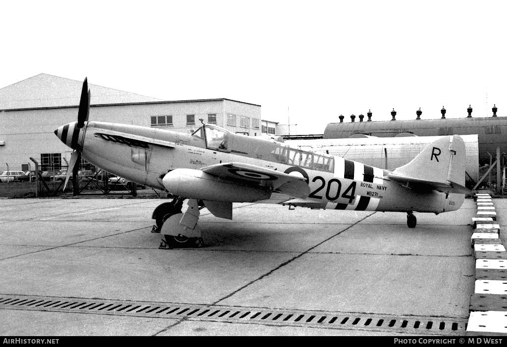 Aircraft Photo of WB271 | Fairey Firefly AS5 | UK - Navy | AirHistory.net #110155