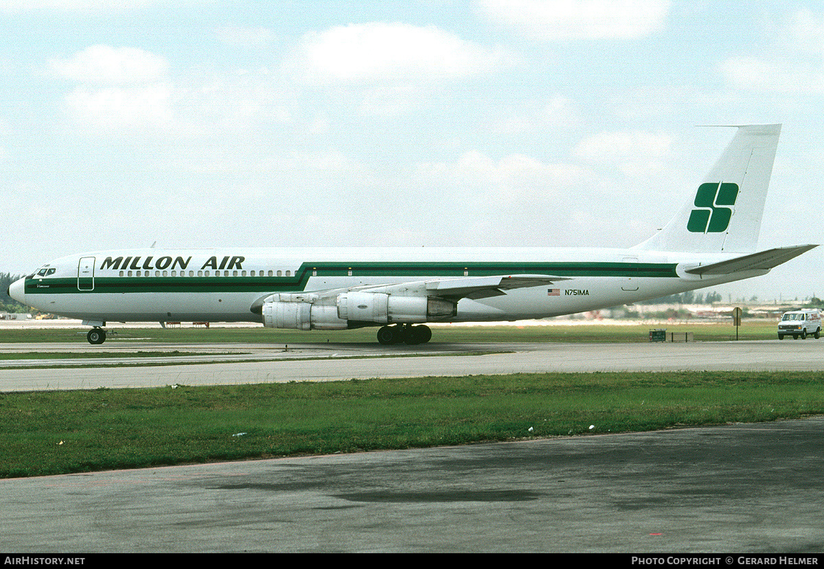 Aircraft Photo of N751MA | Boeing 707-323C | Millon Air | AirHistory.net #110166