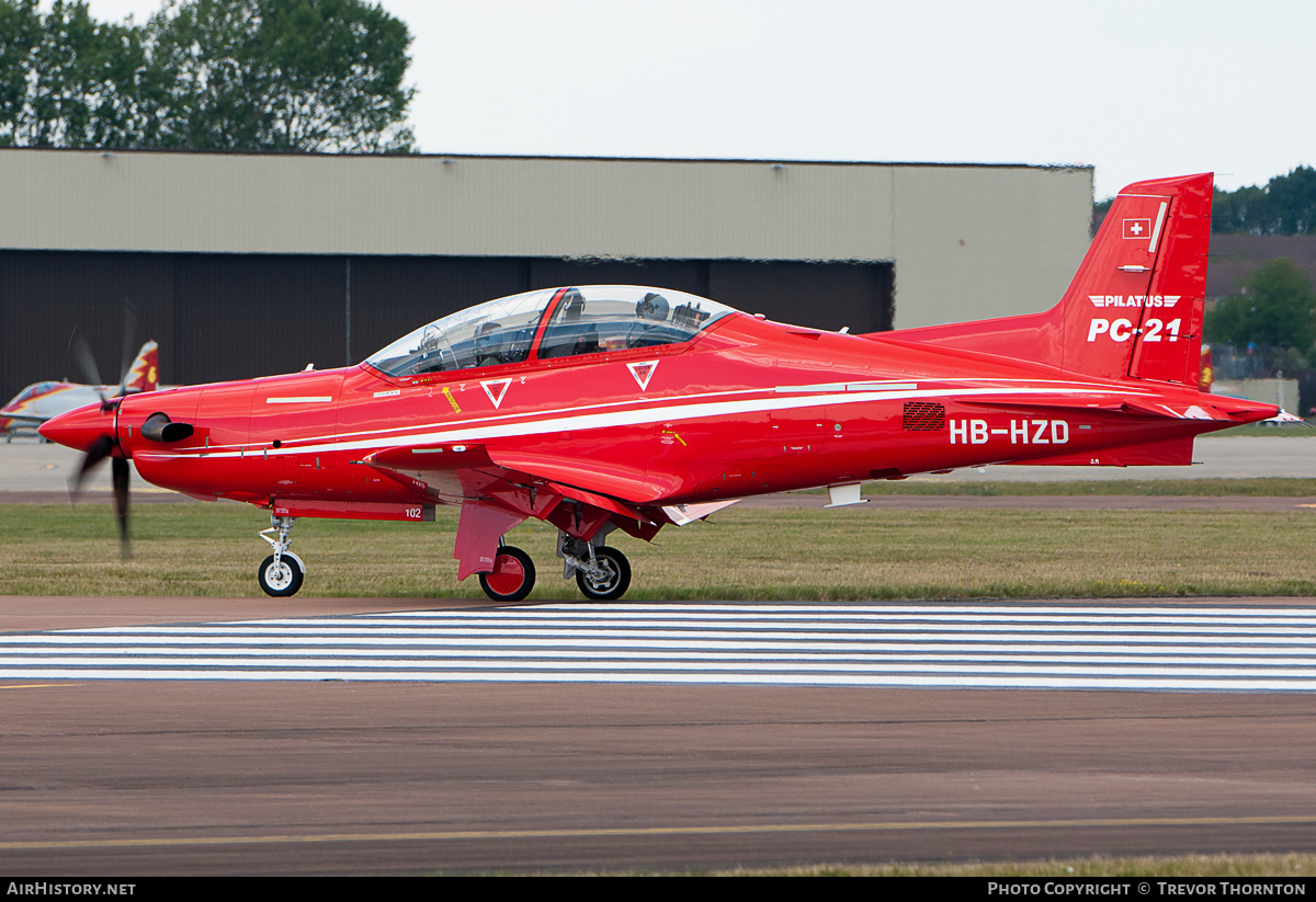 Aircraft Photo of HB-HZD | Pilatus PC-21 | Pilatus | AirHistory.net #110167