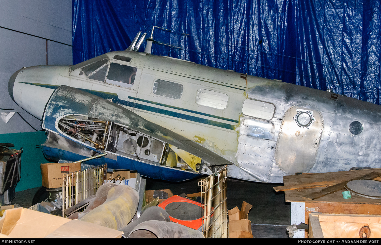 Aircraft Photo of C-FQMF | Beech Expeditor 3NMT | AirHistory.net #110173