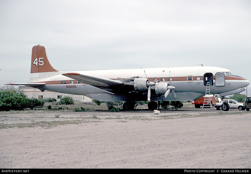 Aircraft Photo of N555SQ | Douglas DC-6B/AT | Macavia International | AirHistory.net #110192