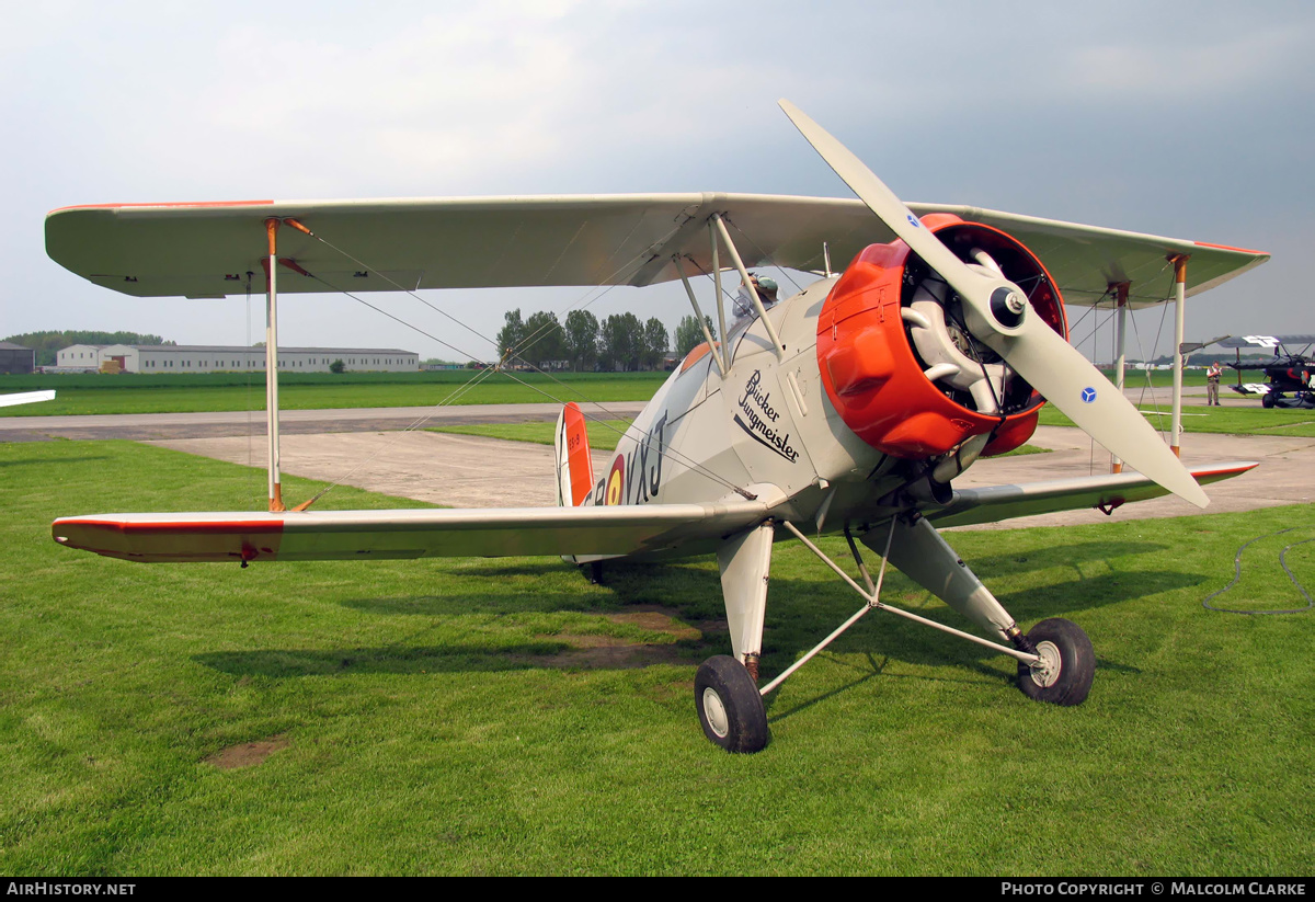 Aircraft Photo of G-BVXJ / ES-9 | Bücker Bü 133C Jungmeister | Spain - Air Force | AirHistory.net #110193