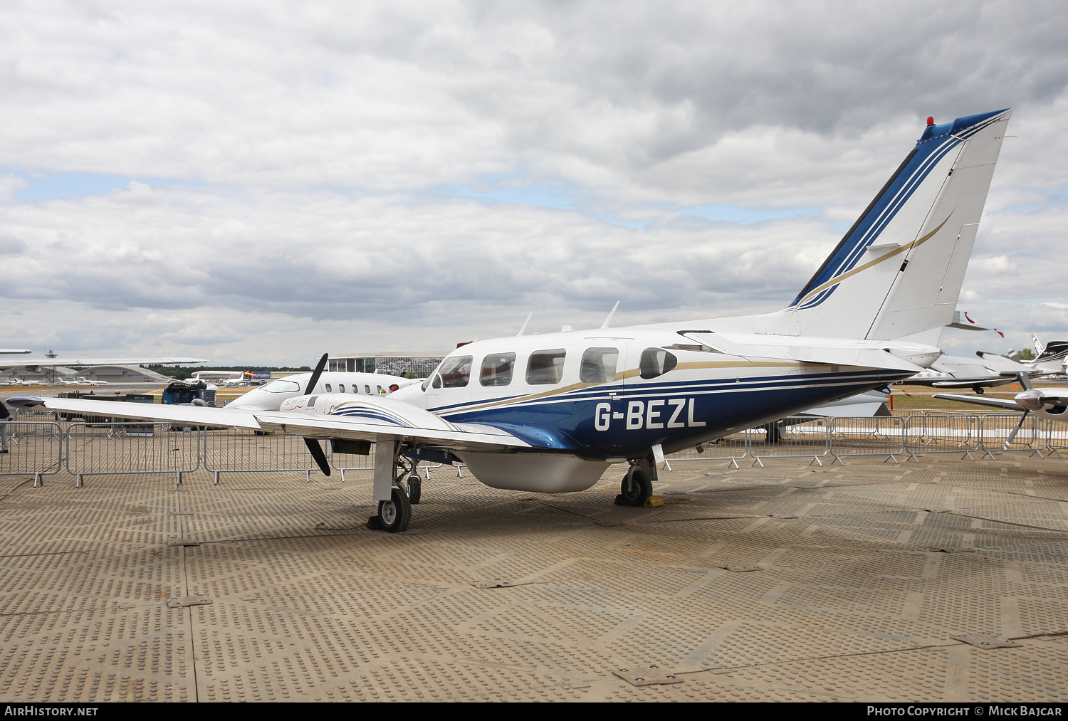 Aircraft Photo of G-BEZL | Piper PA-31-310 Navajo C | AirHistory.net #110213