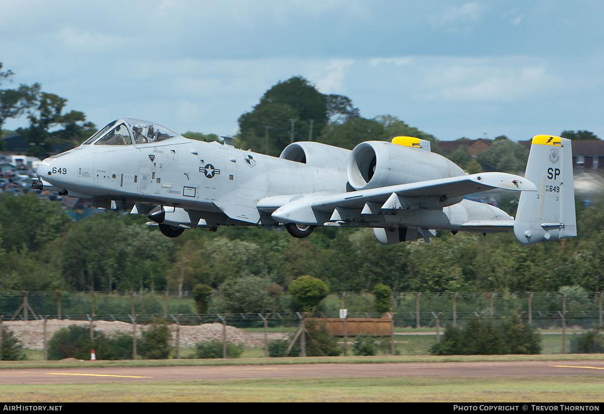 Aircraft Photo of 82-0649 / AF82-649 | Fairchild A-10C Thunderbolt II | USA - Air Force | AirHistory.net #110214