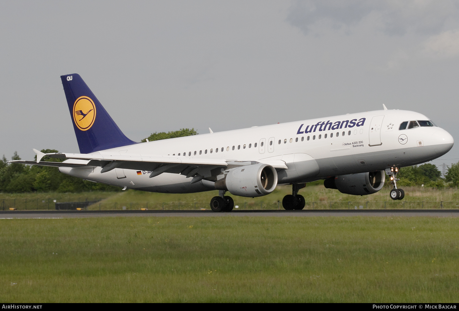Aircraft Photo of D-AIQU | Airbus A320-211 | Lufthansa | AirHistory.net #110226