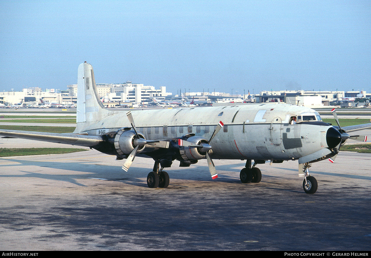 Aircraft Photo of N54G | Douglas C-118A Liftmaster | AirHistory.net #110229