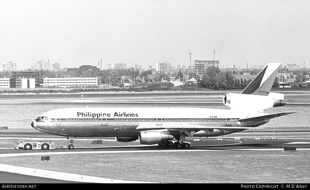 Aircraft Photo of PH-DTC | McDonnell Douglas DC-10-30 | Philippine Airlines | AirHistory.net #110230
