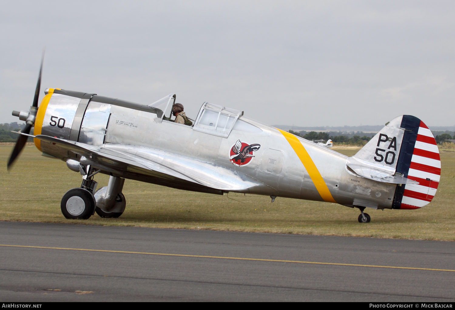 Aircraft Photo of N80FR / NX80FR | Curtiss P-36C Hawk (75) | USA - Air Force | AirHistory.net #110242