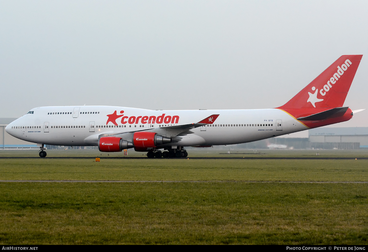 Aircraft Photo of PH-BFB | Boeing 747-406 | Corendon Airlines | AirHistory.net #110249