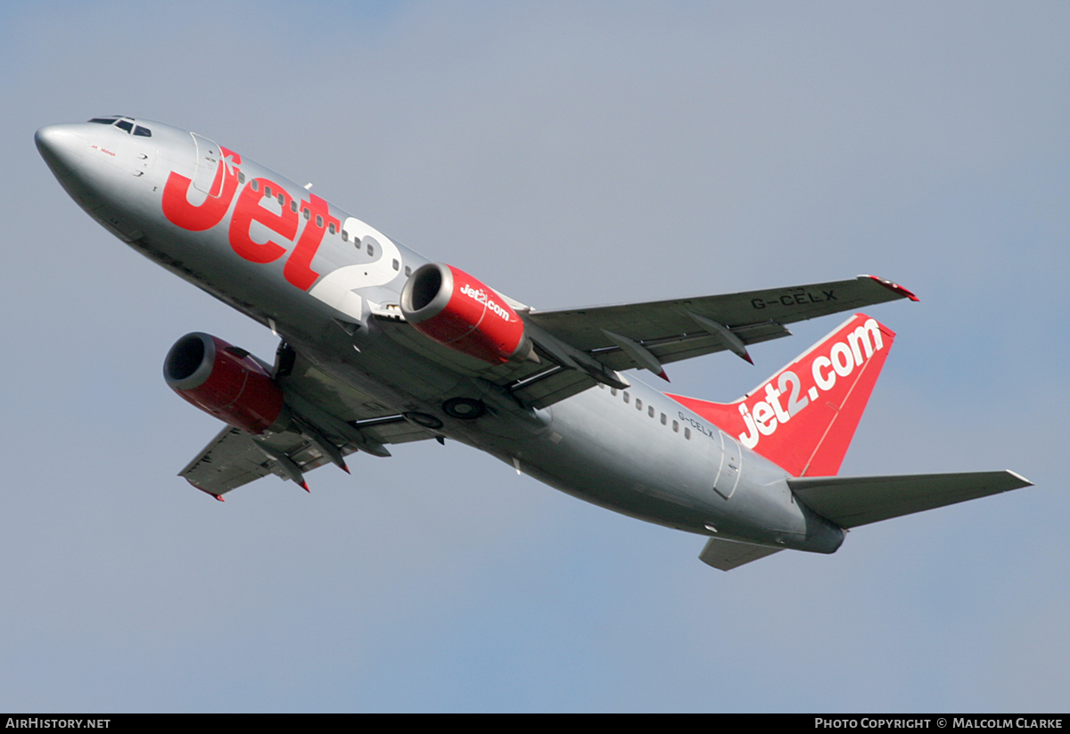 Aircraft Photo of G-CELX | Boeing 737-377(QC) | Jet2 | AirHistory.net #110253