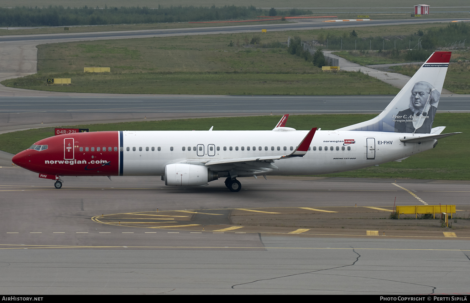 Aircraft Photo of EI-FHV | Boeing 737-8JP | Norwegian | AirHistory.net #110256