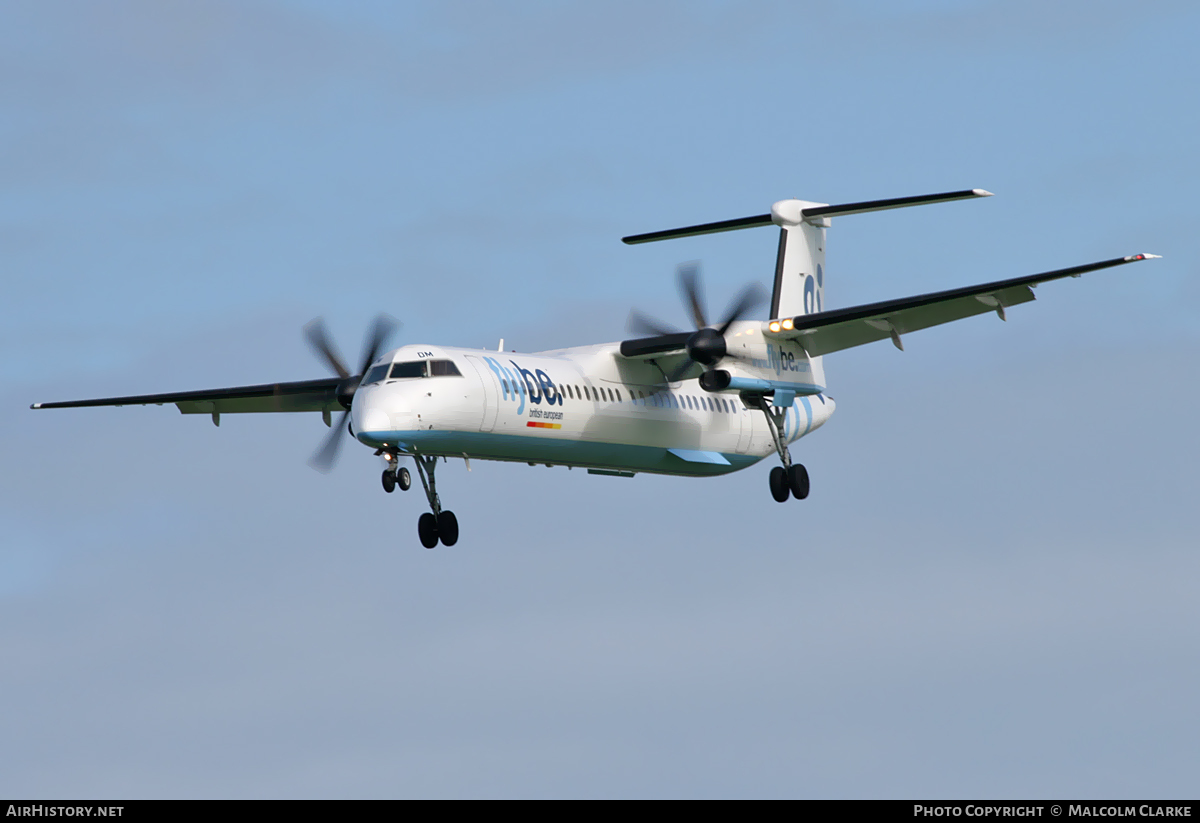Aircraft Photo of G-JEDM | Bombardier DHC-8-402 Dash 8 | Flybe - British European | AirHistory.net #110268