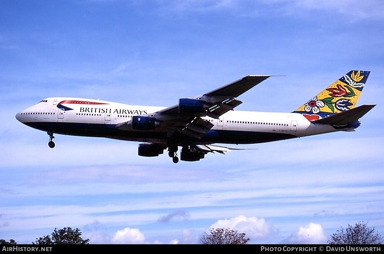 Aircraft Photo of G-BDXG | Boeing 747-236B | British Airways | AirHistory.net #110270