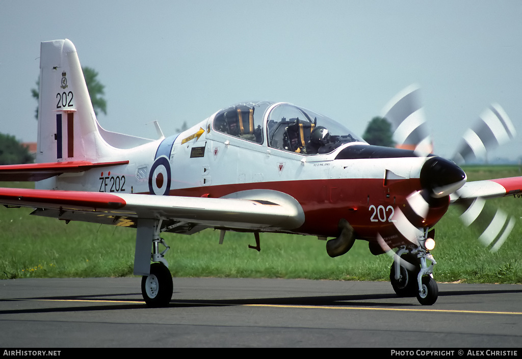 Aircraft Photo of ZF202 | Short S-312 Tucano T1 | UK - Air Force | AirHistory.net #110278