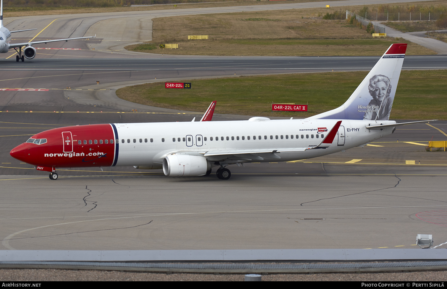 Aircraft Photo of EI-FHY | Boeing 737-8JP | Norwegian | AirHistory.net #110283