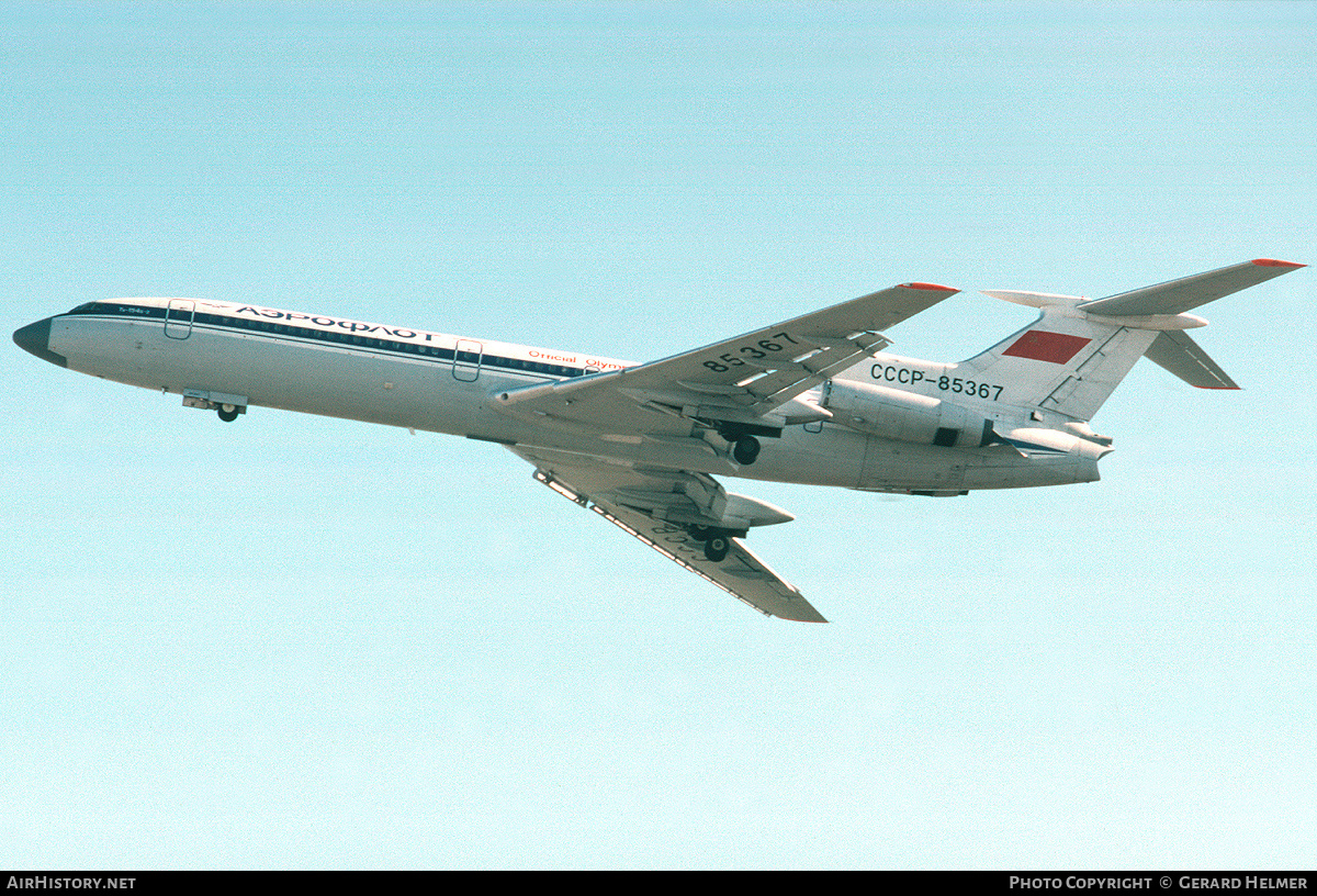 Aircraft Photo of CCCP-85367 | Tupolev Tu-154B-2 | Aeroflot | AirHistory.net #110286