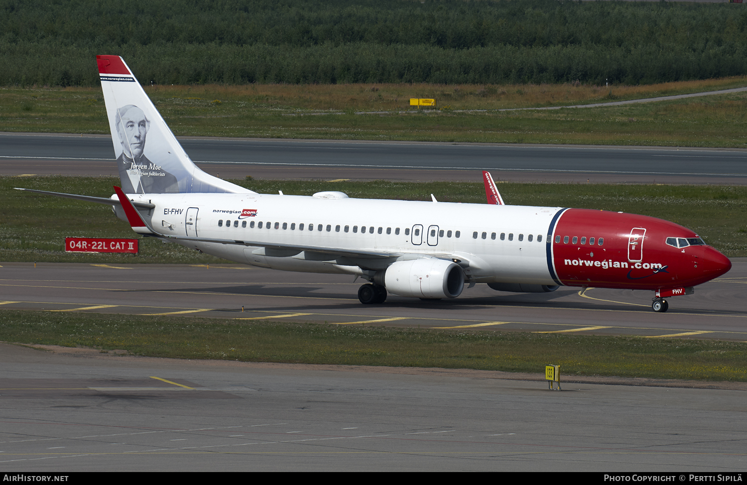 Aircraft Photo of EI-FHV | Boeing 737-8JP | Norwegian | AirHistory.net #110289