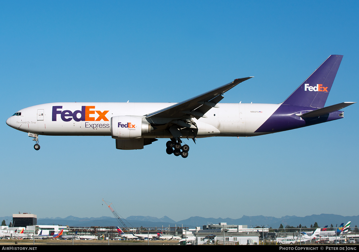 Aircraft Photo of N882FD | Boeing 777-F28 | FedEx Express | AirHistory.net #110306