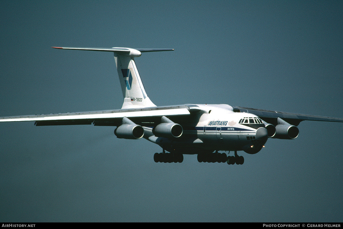Aircraft Photo of RA-76820 | Ilyushin Il-76TD | Aviatrans | AirHistory.net #110325
