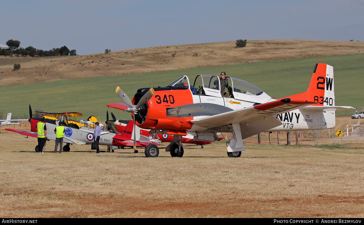 Aircraft Photo of VH-RNT / 138340 | North American T-28B Trojan | USA - Navy | AirHistory.net #110335