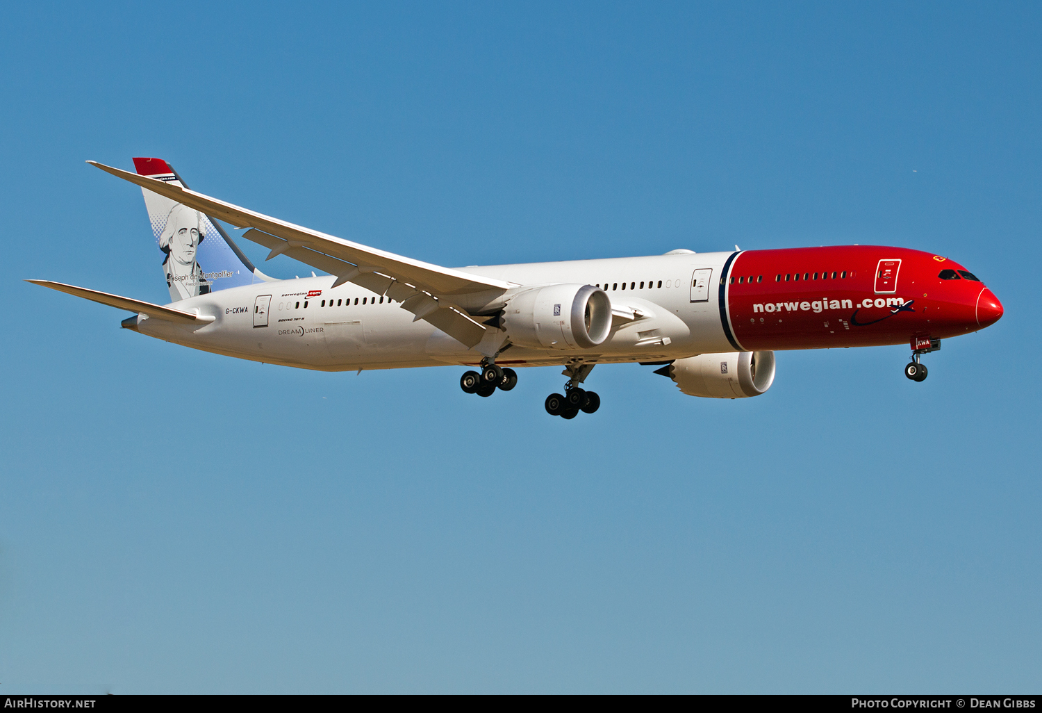 Aircraft Photo of G-CKWA | Boeing 787-9 Dreamliner | Norwegian | AirHistory.net #110346