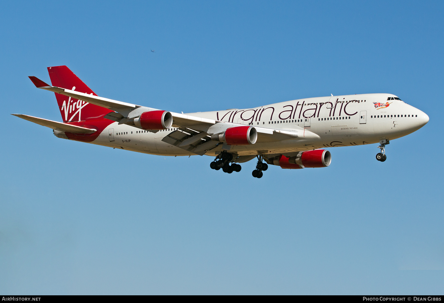 Aircraft Photo of G-VLIP | Boeing 747-443 | Virgin Atlantic Airways | AirHistory.net #110348