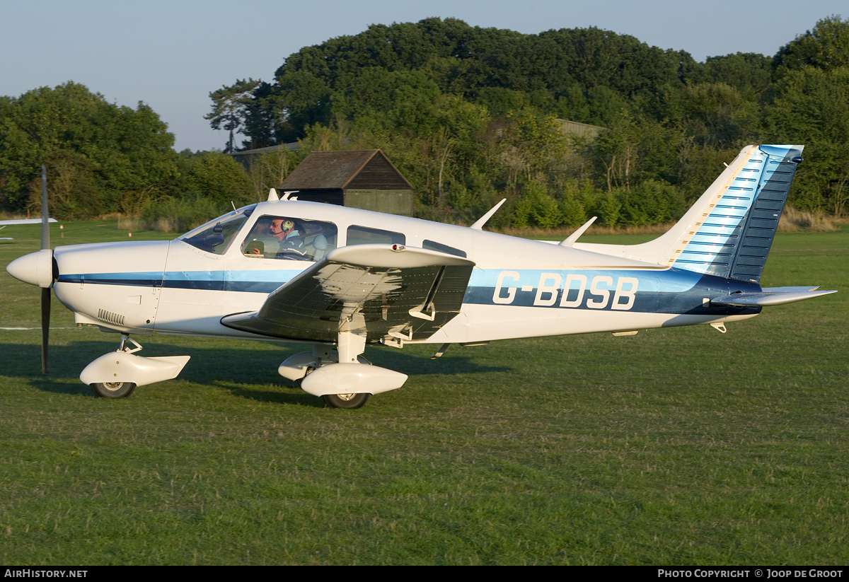 Aircraft Photo of G-BDSB | Piper PA-28-181 Cherokee Archer II | AirHistory.net #110350