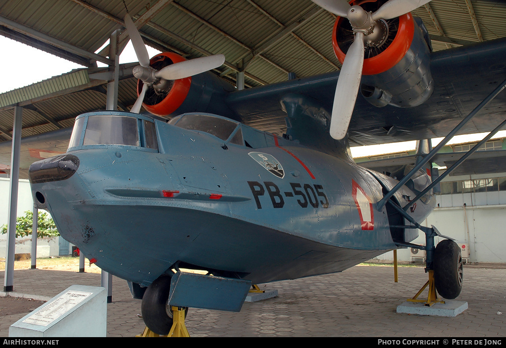 Aircraft Photo of PB-505 | Consolidated PBY-5A Catalina | Indonesia - Air Force | AirHistory.net #110358
