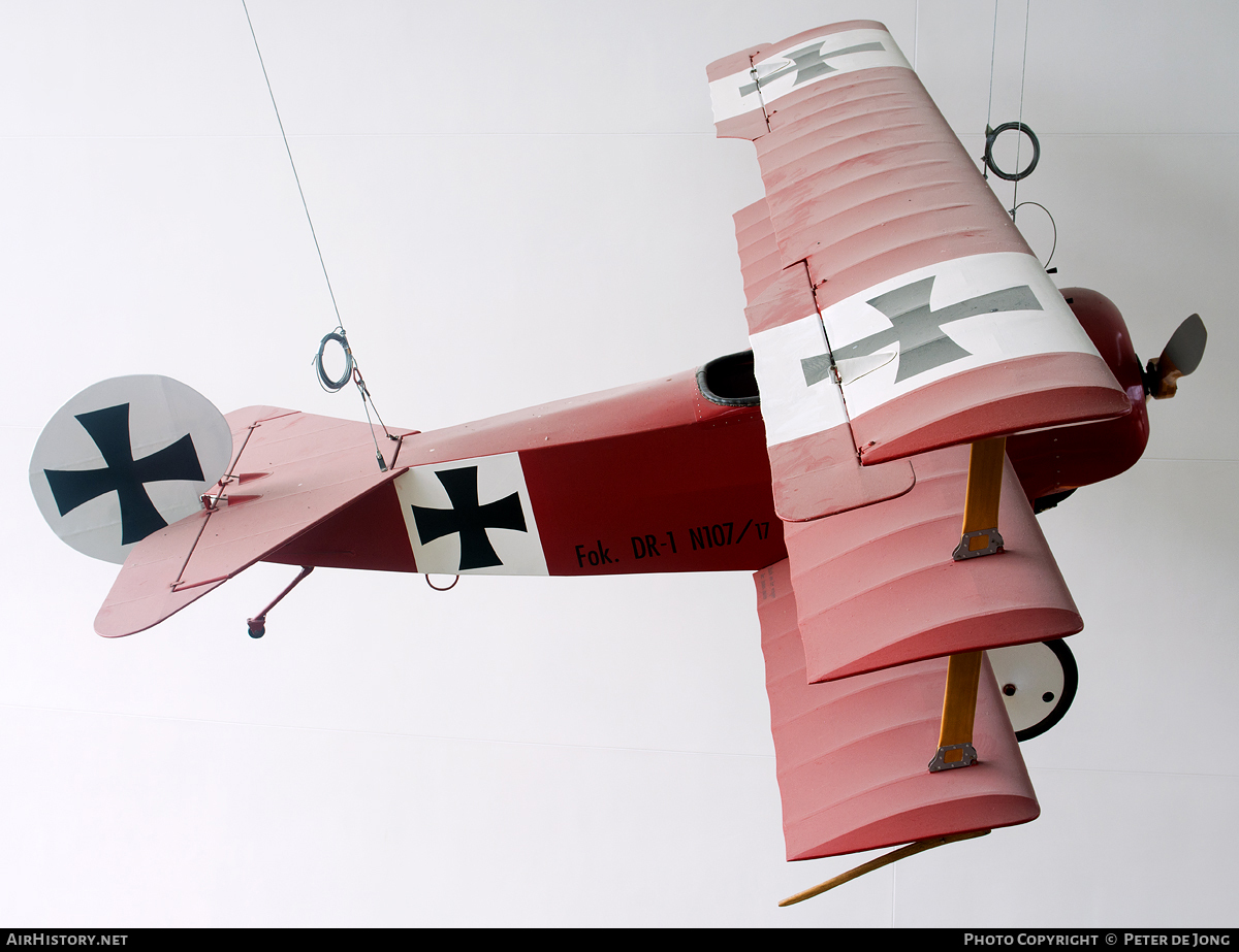 Aircraft Photo of N10717 / N107/17 | Fokker Dr.1 (replica) | Germany - Air Force | AirHistory.net #110369
