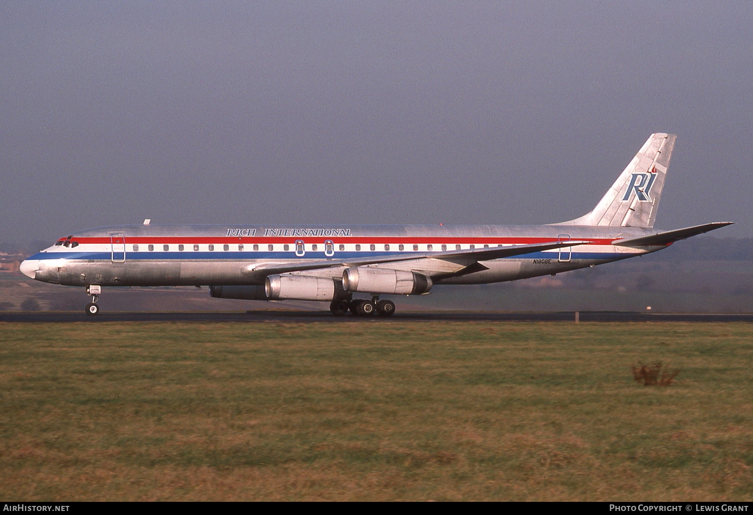 Aircraft Photo of N1808E | McDonnell Douglas DC-8-62 | Rich International Airways | AirHistory.net #110378