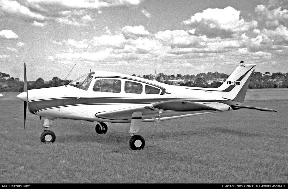 Aircraft Photo of VH-DHG | Beech A23 Musketeer II | AirHistory.net #110379