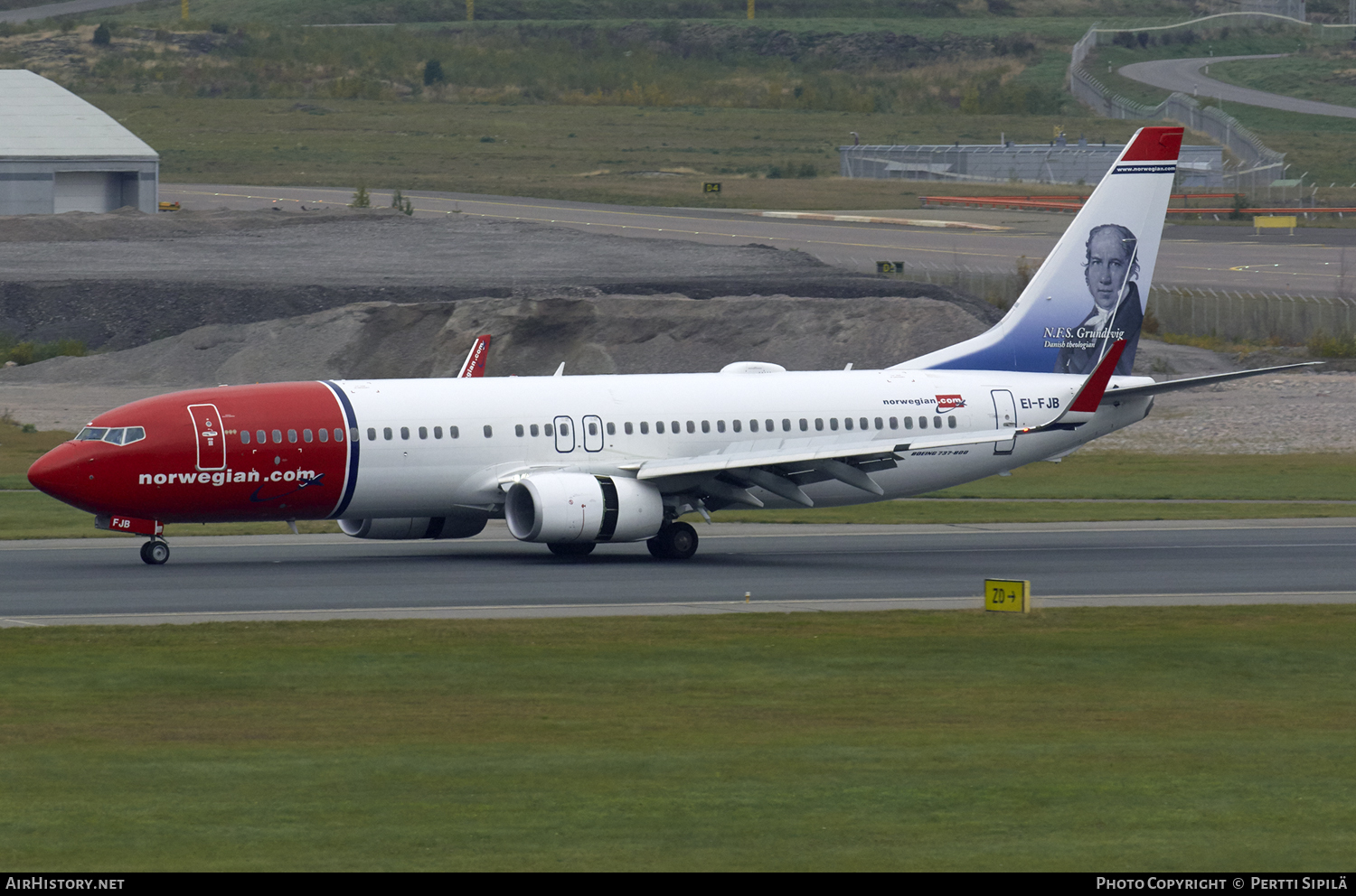 Aircraft Photo of EI-FJB | Boeing 737-8JP | Norwegian | AirHistory.net #110384