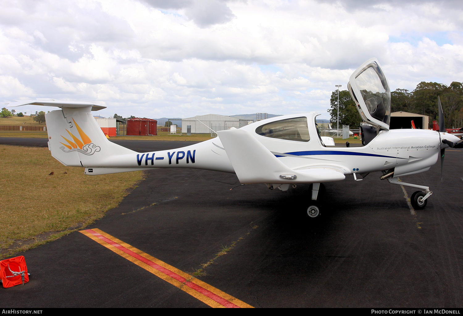 Aircraft Photo of VH-YPN | Diamond DA40 NG Diamond Star | Australian International Aviation College | AirHistory.net #110388